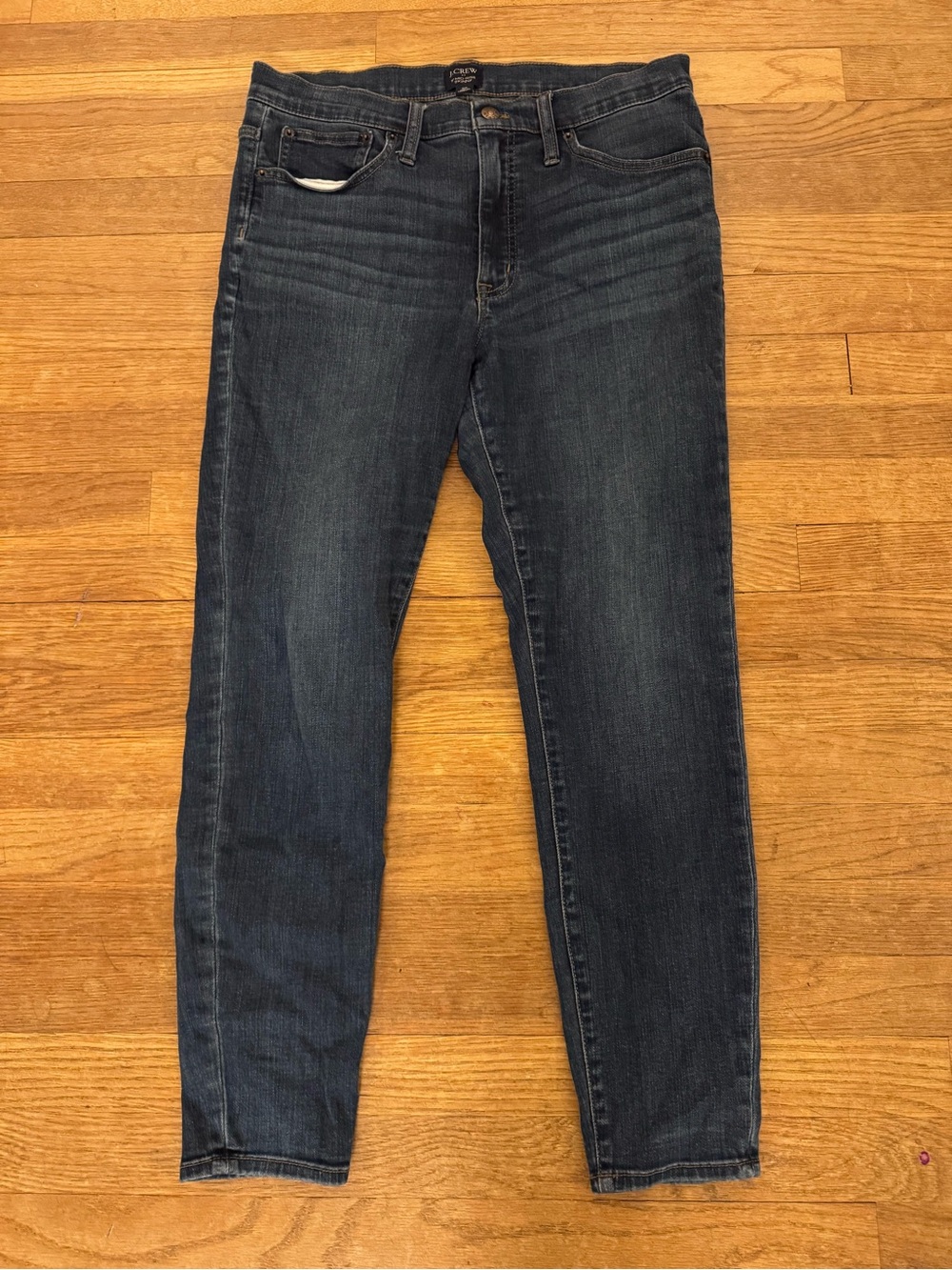 J.Crew Women's Blue Skinny Jeans - Size 30 (Waist 32)
b83